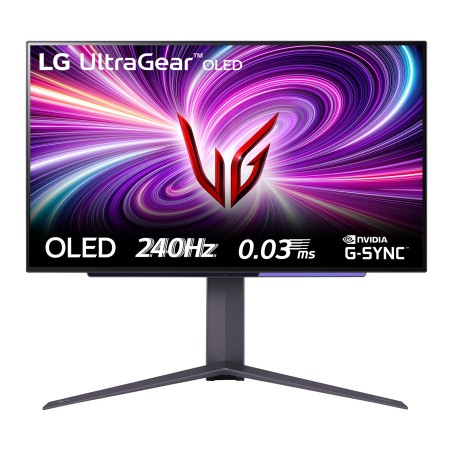 "LG UltraGear 27GS95QE-B 27" 2560x1440 240Hz Gaming Monitor - Stunning 2K Clarity & Exceptional Performance!"